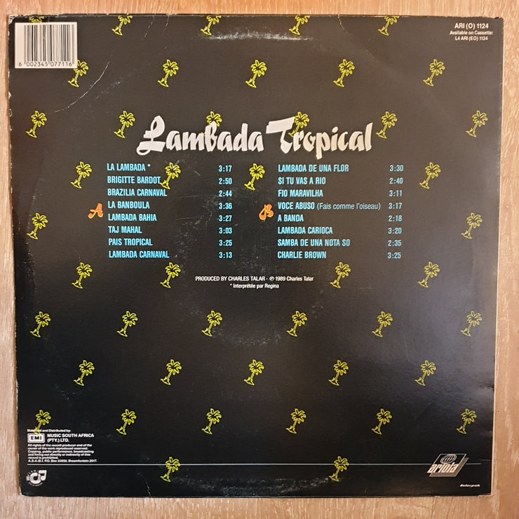 Chico Mendes - Lambada Tropical - Vinyl LP - Opened  - Very-Good+ Quality (VG+) - C-Plan Audio