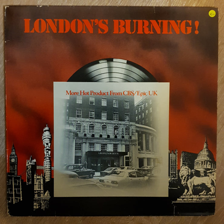 London's Burning! - Original Artists (Judas Priest, Clash...) - Vinyl LP - Opened  - Very-Good+ Quality (VG+) - C-Plan Audio