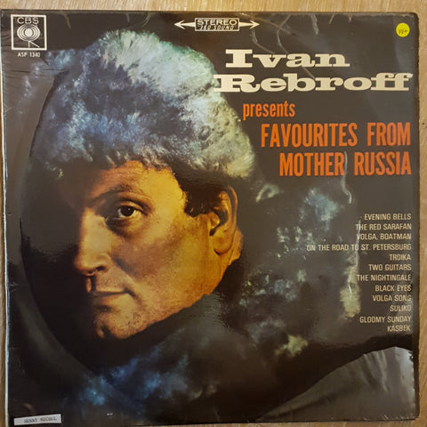 Ivan Rebroff - Favorites From Mother Russia -  Vinyl LP Record - Very-Good+ Quality (VG+) - C-Plan Audio