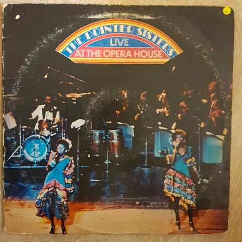 The Pointer Sisters Live At The Opera House -  Vinyl Record - Opened  - Very-Good- Quality (VG-) - C-Plan Audio