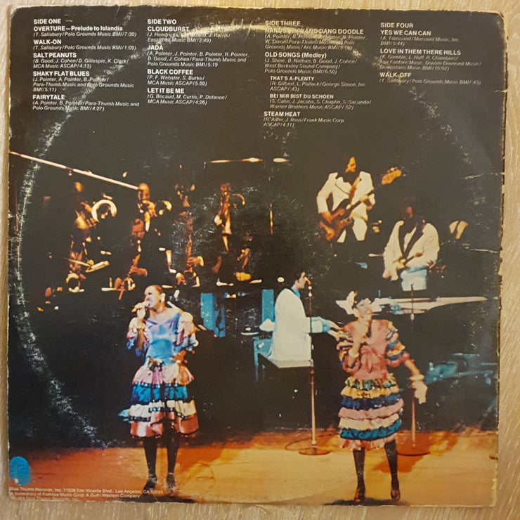 The Pointer Sisters Live At The Opera House -  Vinyl Record - Opened  - Very-Good- Quality (VG-) - C-Plan Audio