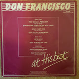 Don Francisco - At His Best  ‎– Vinyl LP Record - Opened  - Good+ Quality (G+) - C-Plan Audio