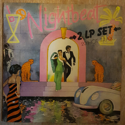 Nightbeat - 20 Hot Trax - Double Vinyl LP Record - Opened  - Very-Good Quality (VG) - C-Plan Audio