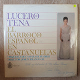 Lucero Tena El Barroco Español - Rare Autographed -  Vinyl LP Record - Very-Good+ Quality (VG+) - C-Plan Audio
