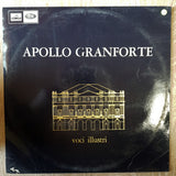 Apollo Granforte ‎– Voci Illustri ‎- Vinyl LP Record - Very-Good+ Quality (VG+) - C-Plan Audio