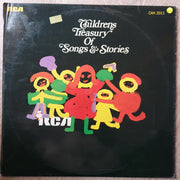 Children's Treasury Of Songs & Stories - Vinyl LP - Opened  - Very-Good+ Quality (VG+) - C-Plan Audio