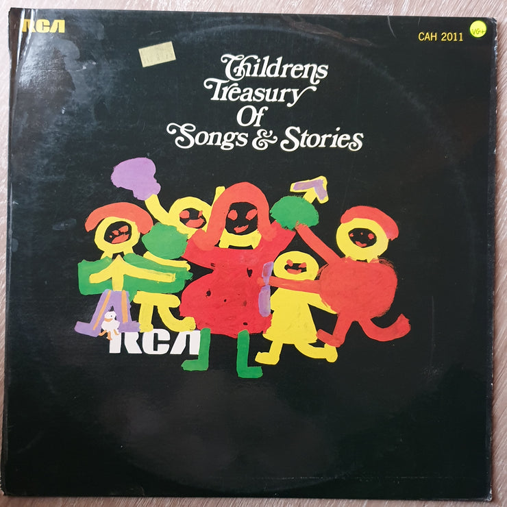 Children's Treasury Of Songs & Stories - Vinyl LP - Opened  - Very-Good+ Quality (VG+) - C-Plan Audio