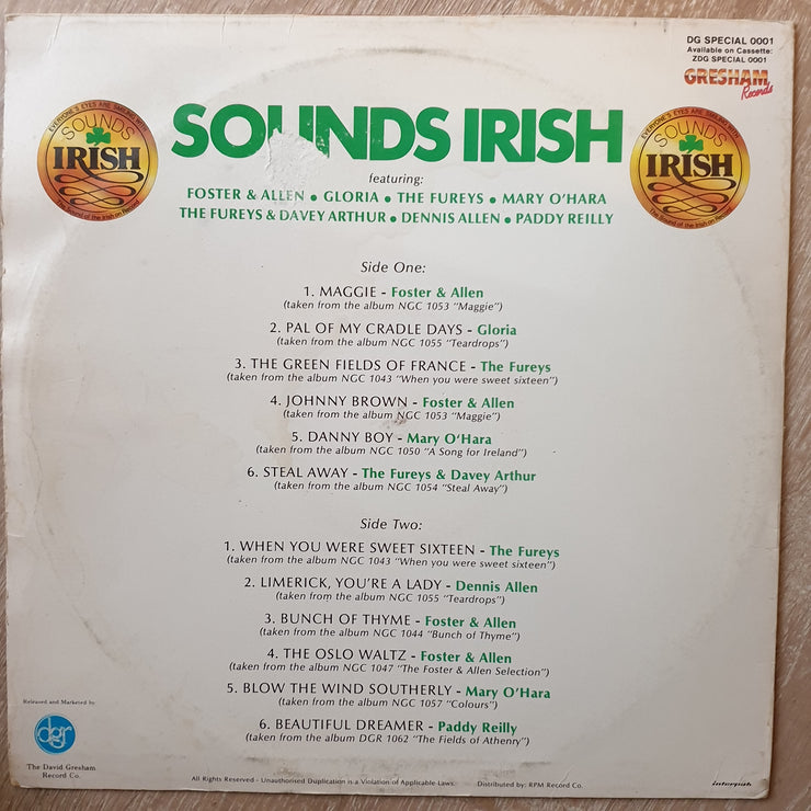 Sounds Irish - Everyone's Eyes Are Smiling - Vinyl LP Record - Opened  - Very-Good Quality (VG) - C-Plan Audio