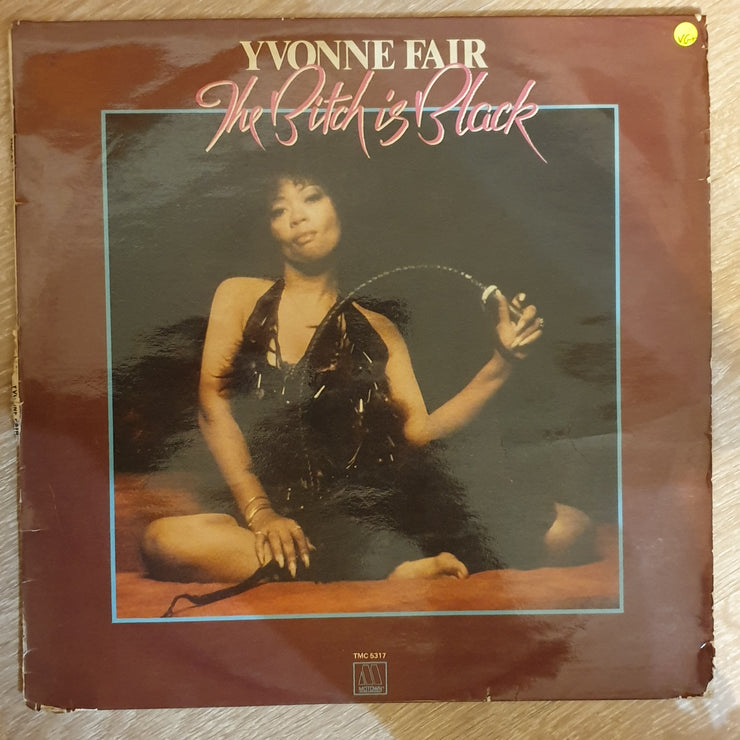 Yvonne Fair ‎– The Bitch Is Black -  Vinyl LP Record - Very-Good+ Quality (VG+) - C-Plan Audio