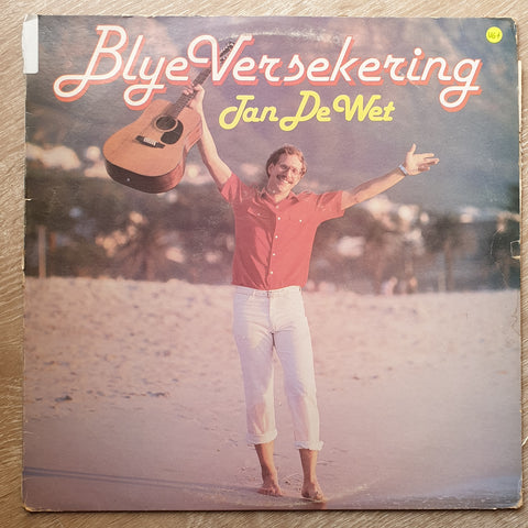 Jan De Wet - Blye Versekering - Vinyl LP Record - Opened  - Very-Good+ Quality (VG+) - C-Plan Audio