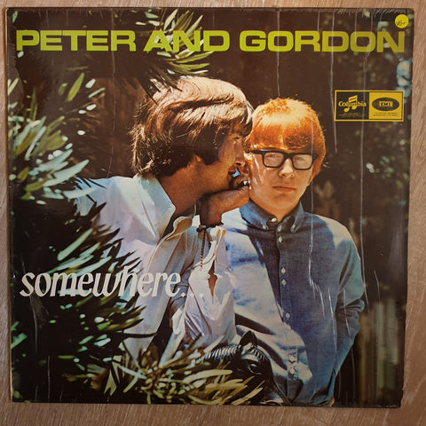 Peter & Gordon ‎– Somewhere -  Vinyl LP Record - Very-Good+ Quality (VG+) - C-Plan Audio