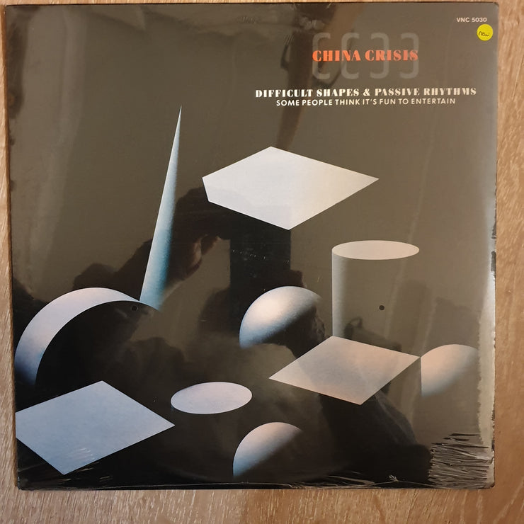 China Crisis ‎– Difficult Shapes & Passive Rhythms - Some People Think It's Fun To Entertain - Vinyl LP - Sealed - C-Plan Audio