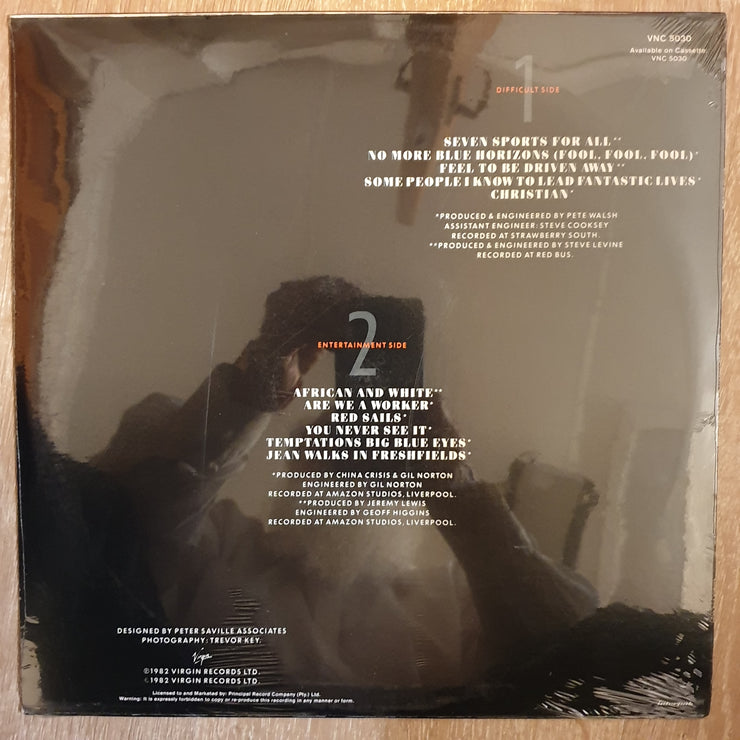 China Crisis ‎– Difficult Shapes & Passive Rhythms - Some People Think It's Fun To Entertain - Vinyl LP - Sealed - C-Plan Audio