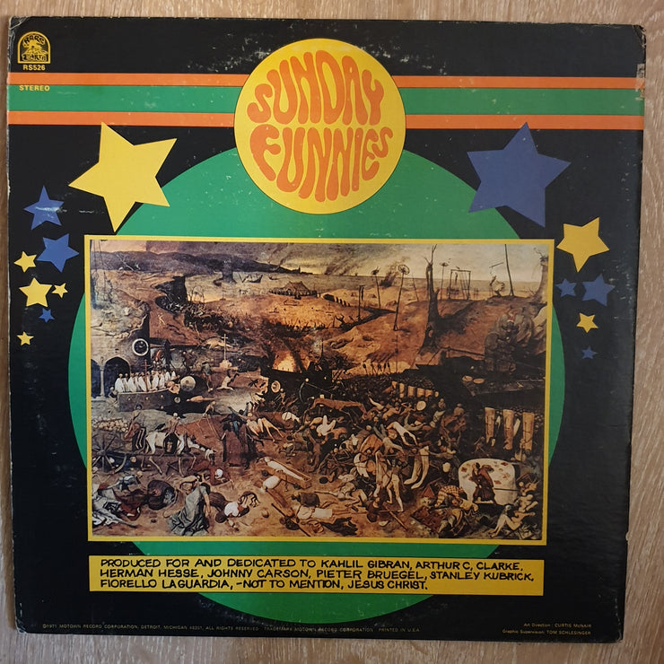Sunday Funnies ‎– Sunday Funnies -  Vinyl LP Record - Very-Good+ Quality (VG+) - C-Plan Audio
