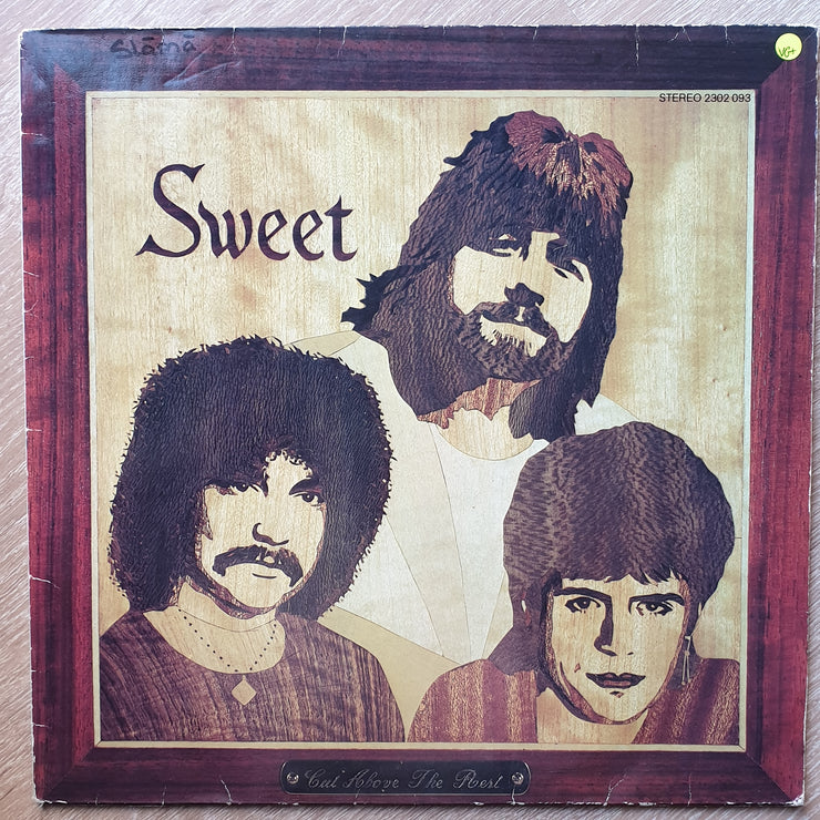 Sweet ‎– Cut Above The Rest -  Vinyl LP Record - Very-Good+ Quality (VG+) - C-Plan Audio