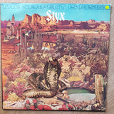 Styx ‎– The Serpent Is Rising -  Vinyl LP Record - Very-Good+ Quality (VG+) - C-Plan Audio
