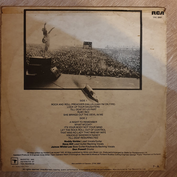 Slade ‎– Till Deaf Do Us Part ‎–  Vinyl LP Record - Very-Good+ Quality (VG+) - C-Plan Audio