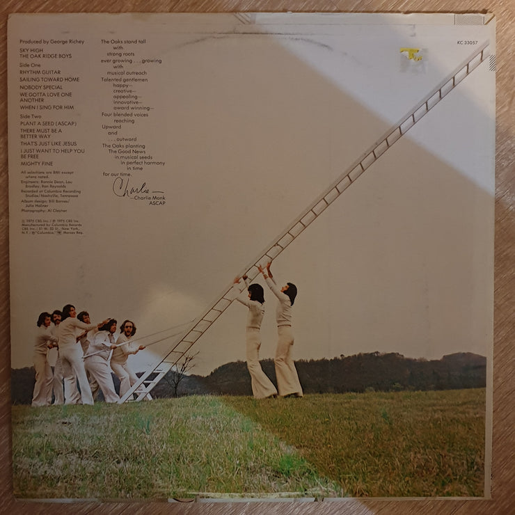 The Oak Ridge Boys ‎– Sky High - Vinyl LP Record - Opened  - Very-Good Quality (VG) - C-Plan Audio