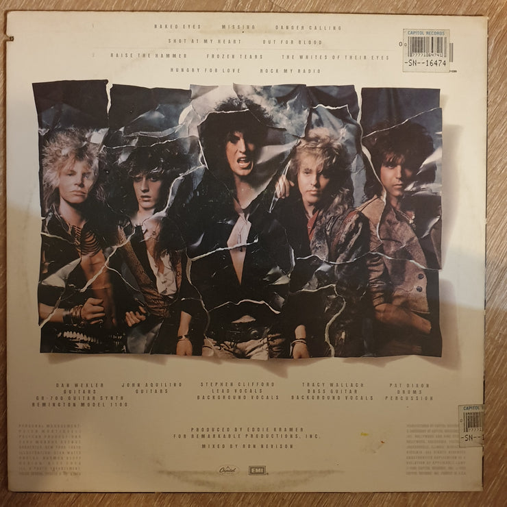 Icon ‎– Night Of The Crime –  Vinyl LP Record - Very-Good+ Quality (VG+) - C-Plan Audio