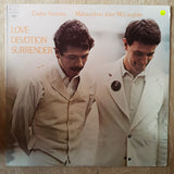 Carlos Santana & Mahavishnu & John McLaughlin ‎– Love Devotion Surrender –  Vinyl LP Record - Very-Good+ Quality (VG+) - C-Plan Audio