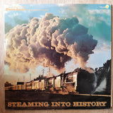 Steam Sound - Steaming into History -  Vinyl LP Record - Very-Good+ Quality (VG+) - C-Plan Audio