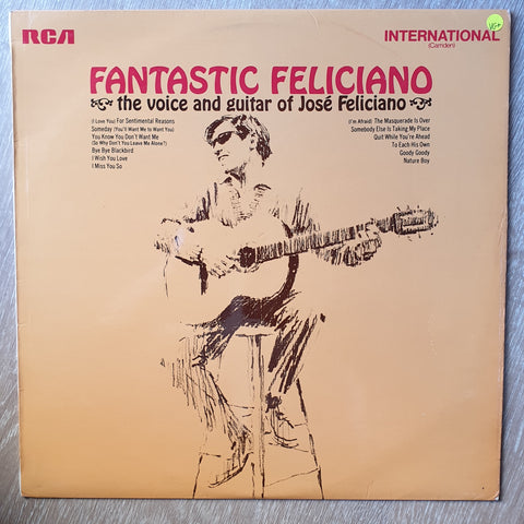 José Feliciano ‎– Fantastic Feliciano - Vinyl LP Record - Very-Good+ Quality (VG+) - C-Plan Audio