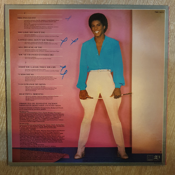 Jermaine Jackson ‎– Jermaine - Vinyl LP Record - Very-Good+ Quality (VG+) - C-Plan Audio