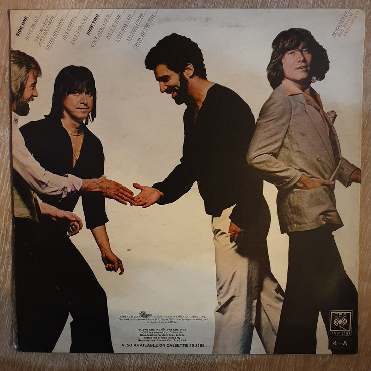 Chicago - Hot Streets - Vinyl LP Record - Opened  - Very-Good+ Quality (VG+) - C-Plan Audio