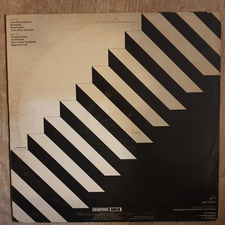 The Motors ‎– Tenement Steps - Vinyl LP Record - Very-Good+ Quality (VG+) - C-Plan Audio