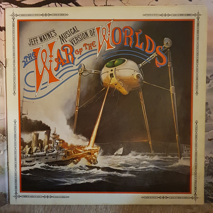 Jeff Wayne ‎– The War Of The Worlds - Vinyl LP Record - Opened  - Very-Good+ Quality (VG+) Includes Booklet - C-Plan Audio