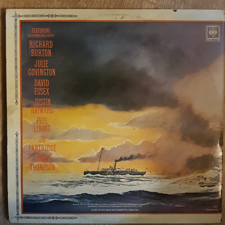Jeff Wayne ‎– The War Of The Worlds - Vinyl LP Record - Opened  - Very-Good+ Quality (VG+) Includes Booklet - C-Plan Audio