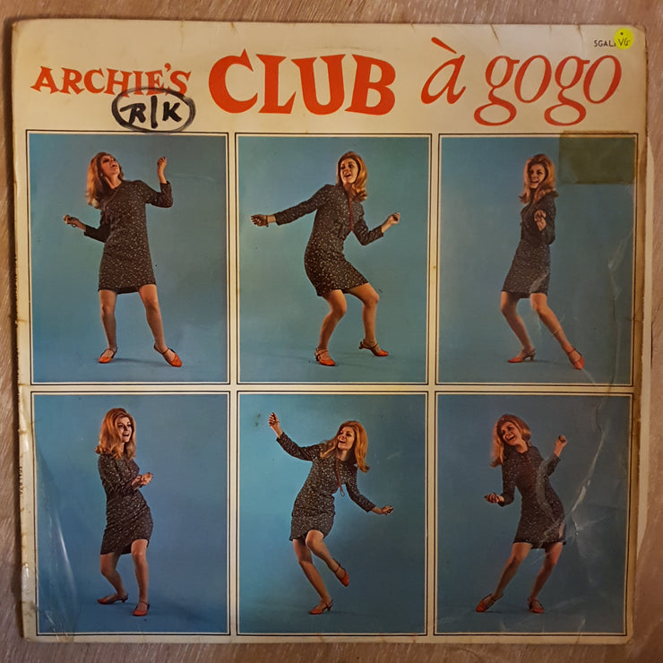 Archie Silansky, Cathy Carole, Eddie Ellis ‎– Archie's Club A Go Go - Vinyl LP Record - Opened  - Very-Good Quality (VG) - C-Plan Audio