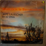Japie Laubscher en sy orkes - Braaivleis in Boesmanland - Vinyl LP Record - Opened  - Very-Good- Quality (VG-) - C-Plan Audio