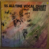 25 All Time Vocal Chart Busters - Double Vinyl LP Record - Opened  - Very-Good+ Quality (VG+) - C-Plan Audio