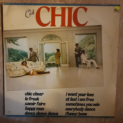 Chic ‎– C'est Chic - Vinyl LP Record - Opened  - Very-Good- Quality (VG-) - C-Plan Audio