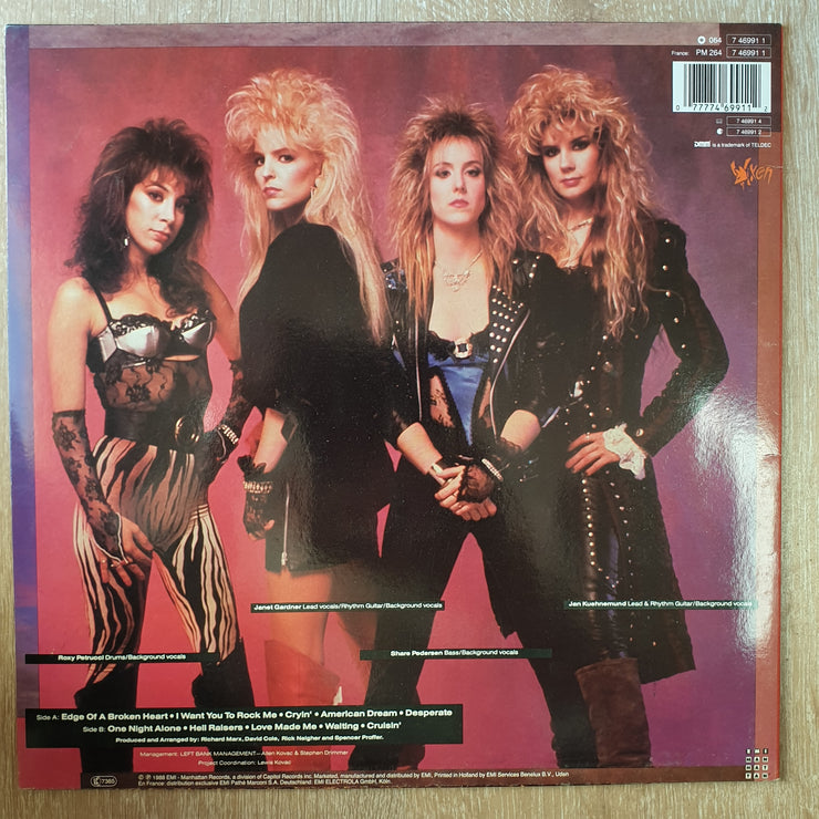 Vixen – Vixen - Vinyl LP Record - Very-Good+ Quality (VG+) - C-Plan Audio