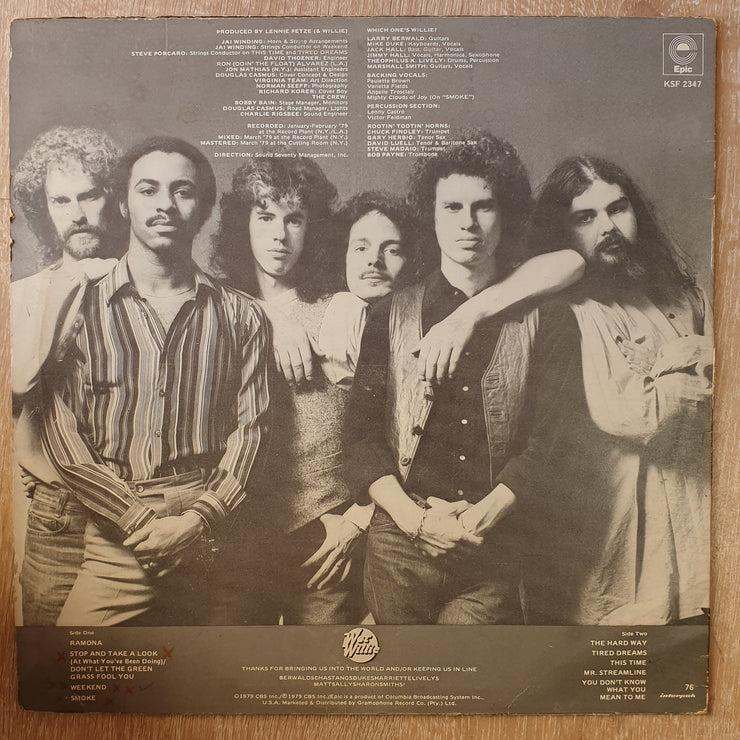 Wet Willie ‎– Which One's Willie? - Vinyl LP Record - Very-Good+ Quality (VG+) - C-Plan Audio