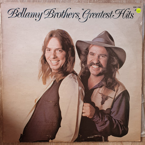 Bellamy Brothers ‎– Greatest Hits -  Vinyl LP Record - Very-Good+ Quality (VG+) - C-Plan Audio