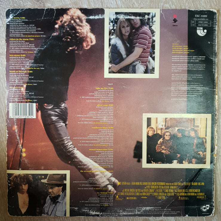 The Doors ‎– The Doors (Music From The Original Motion Picture) -  Vinyl LP Record - Very-Good+ Quality (VG+) - C-Plan Audio