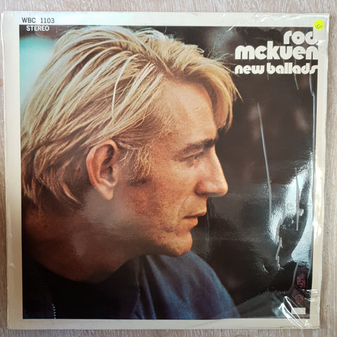 Rod McKuen ‎– New Ballads -  Vinyl LP Record - Very-Good+ Quality (VG+) - C-Plan Audio
