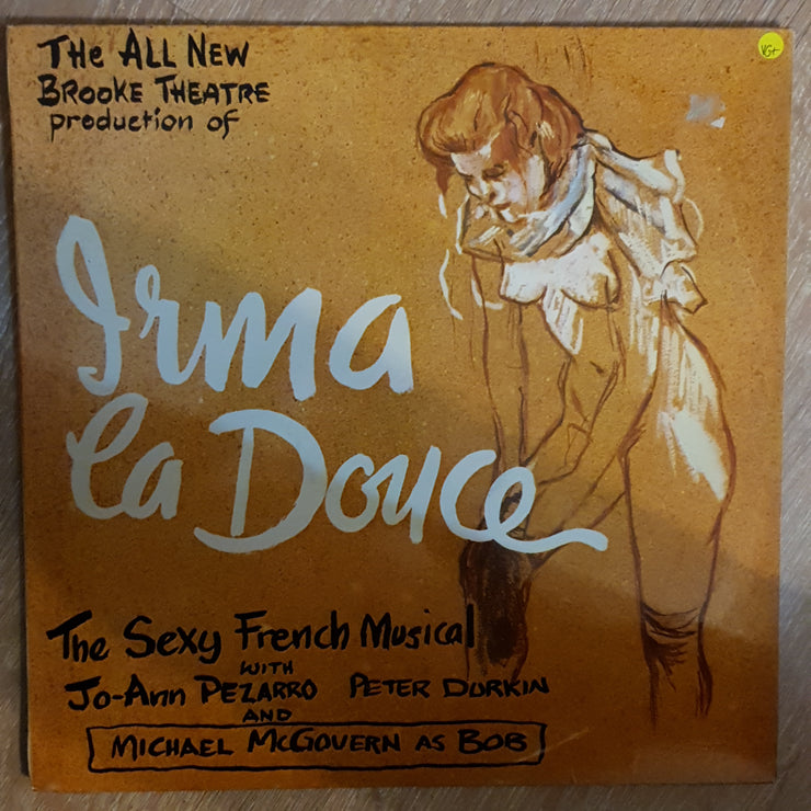 Brian Brooke - The all New Brooke Theatre Production  of Irma La Douche - The Sexy French Musical - Vinyl LP Record - Very-Good+ Quality (VG+) - C-Plan Audio