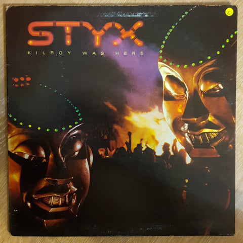 Styx - Kilroy Was Here - Vinyl LP - Opened  - Very-Good+ Quality (VG+) - C-Plan Audio