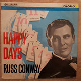 Russ Conway ‎– Happy Days - Vinyl LP Record - Very-Good+ Quality (VG+) - C-Plan Audio