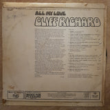 Cliff Richard ‎– All My Love ‎– Vinyl LP Record - Opened  - Good+ Quality (G+) - C-Plan Audio