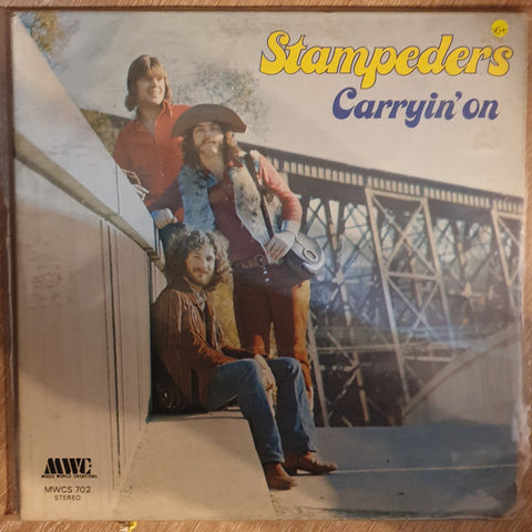 Stampeders ‎– Carryin' On - Vinyl LP Record - Very-Good+ Quality (VG+) - C-Plan Audio