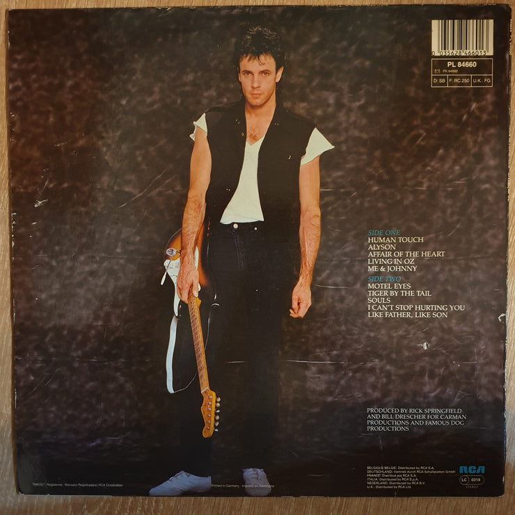 Rick Springfield ‎– Living In Oz - Vinyl LP Record - Opened  - Very-Good- Quality (VG-) - C-Plan Audio