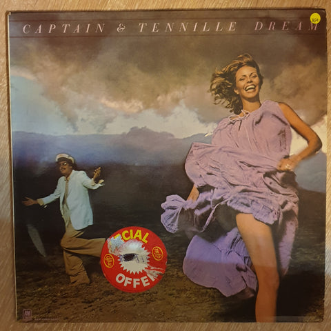 Captain & Tennille ‎– Dream -  Vinyl  Record - Very-Good+ Quality (VG+) - C-Plan Audio