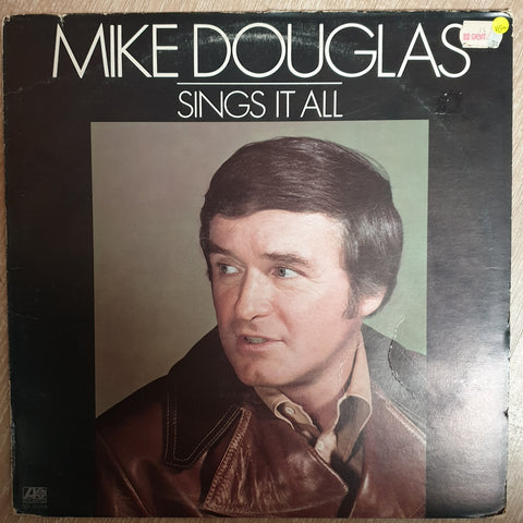Mike Douglas ‎– Sings It All -  Vinyl  Record - Very-Good+ Quality (VG+) - C-Plan Audio