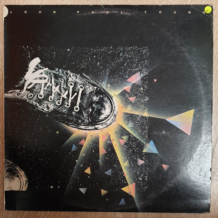 John Paul Young ‎– One Foot In Front -  Vinyl  Record - Very-Good+ Quality (VG+) - C-Plan Audio