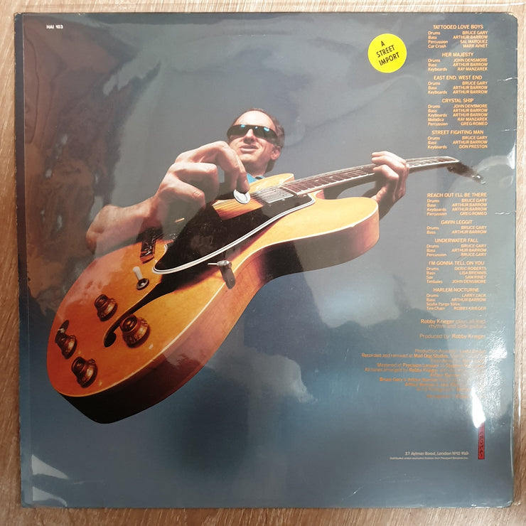 Robby Krieger (Doors) ‎– Versions - Vinyl  Record - Very-Good+ Quality (VG+) - C-Plan Audio